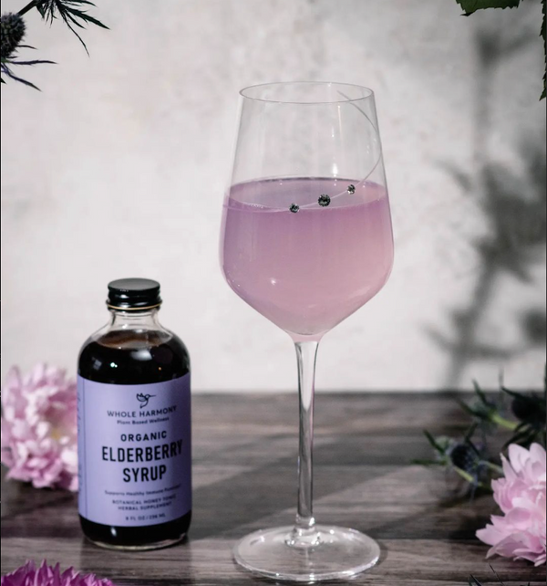 Lavender Elderberry Lemon Drop Martini: A Delicious Year-Round Easy Mocktail Recipe