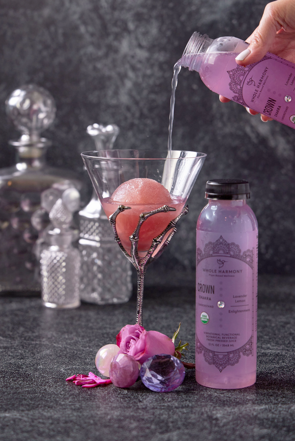 Crown Chakra Balancing beverage mocktail