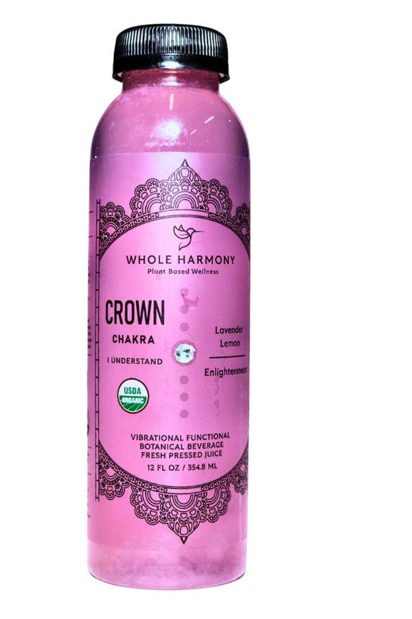 Certified Organic Crown Chakra Balancing Beverage 6 pack - FREE SHIPPING